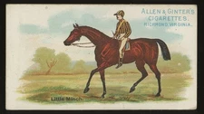 1888 Allen & Ginter World's Racers Little Minch