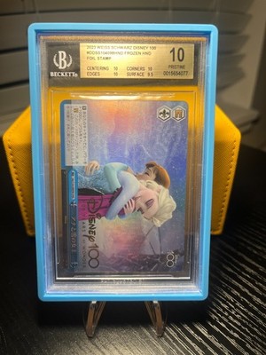 BGS 10 Pristine Frozen HND Foil Stamped Weiss Schwarz Disney 2023