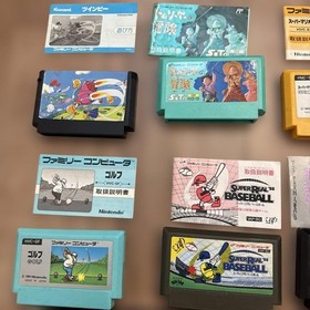 Famicom Nintendo NES Game Lot 19 Set Solomon's Key Tom Sawyer Meijinsen Retro JP