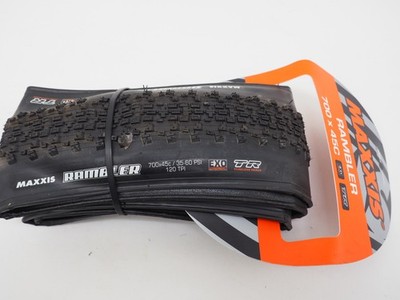 New! Maxxis Rambler Gravel Bicycle Tire 700x45c EXO TR Tubeless Ready 120 TPI
