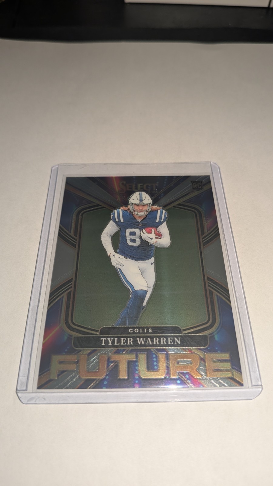 Panini Prizm 2025 Future Rookie Tyler Warren Insert #339 Colts NFL Football
