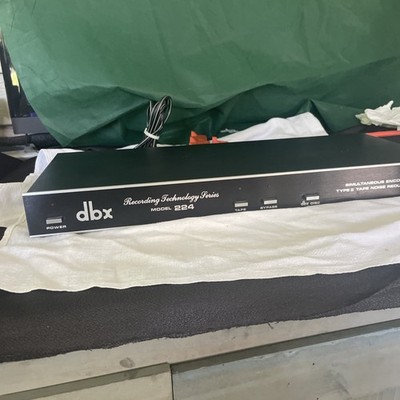 DBX Recording Technology Series Model 224 Type II Tape Noise Reduction System
