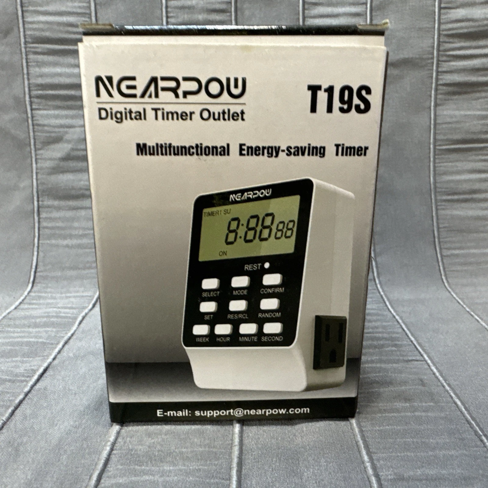 Nearpow 19S Digital Timer Outlet