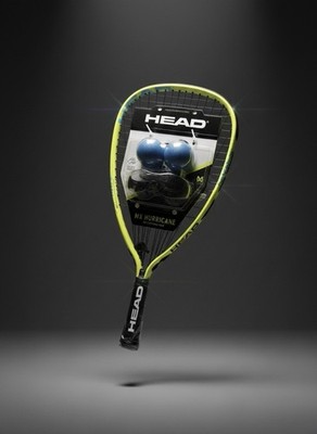 NEW Head MX Hurricane Racquetball Racket w/Goggles & Two Balls