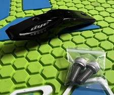 DYE PAINTBALL DOVETAIL ASA DROP FORWARD + MOUNTING SCREWS - GLOSS BLACK