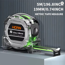 5 Meter Fluorescent Tape Measure Precision Thickened Scale Waterproof
