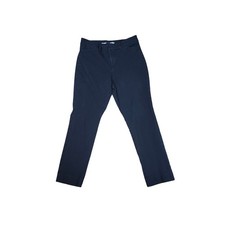Old Navy Women's High Rise Pixie Skinny Pants 8 Ankle Black Secret Pocket Career
