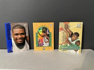 Antoine Walker 3X LOT 1996-97 RC Rookie Cards UD3 #4 SP #127 Ultra #9 FREE SHIP