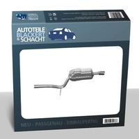 Auspuff Endtopf Rechts für Audi A4 + Avant