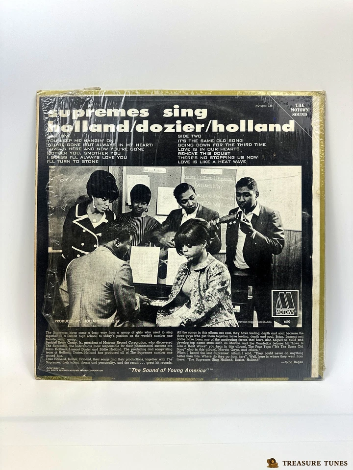 The Supremes - Supremes Sing Holland▪Dozier▪Holland Vinyl LP - Image 3 of 4