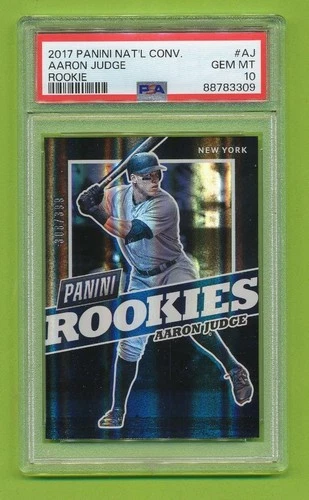 2017 Panini Nat'l Conv Rookie - Aaron Judge (#AJ)  New York Yankees PSA 10  /399