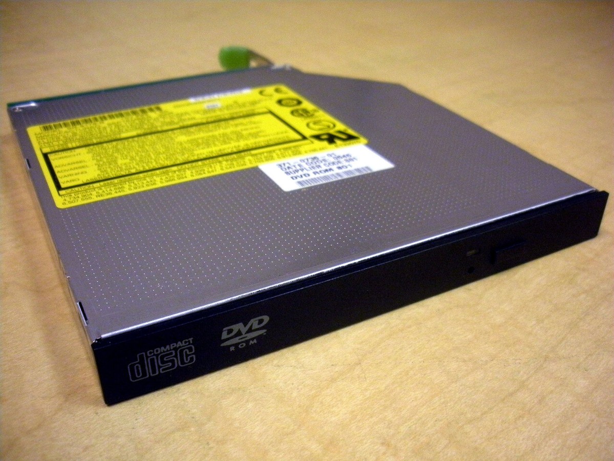 Sun 371-0736 X8082A Slimline 8x DVD-ROM / 24x CD-ROM Drive