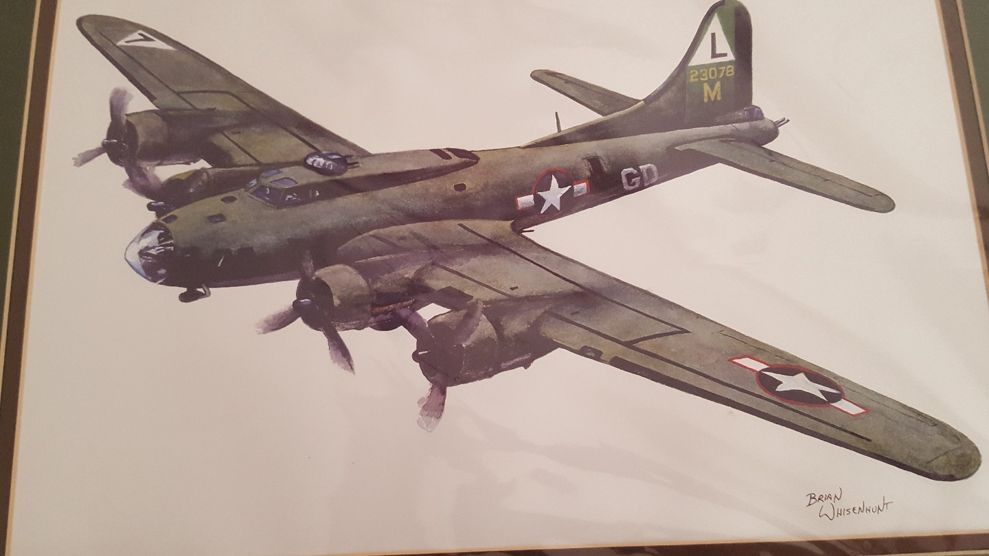  MOUNTED, MATTED, ART PRINT BY BRIAN WHISENHUNT