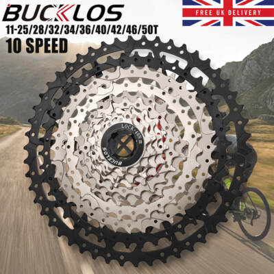 for Shimano 10 Speed Cassette 11-50T MTB Bike Road 116 Links Chain
