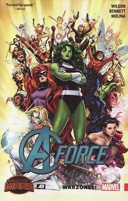 A-Force Vol. 0 : Warzones by G. Wilson Willow (2015, Trade Paperback)