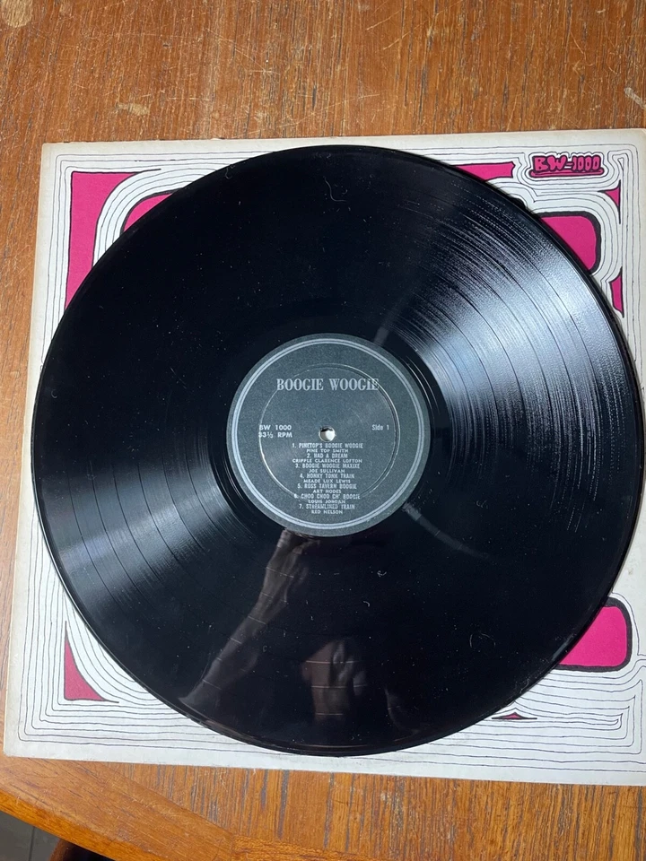 BOOGIE WOOGIE GREATEST HITS - VARIOUS ARTISTS - BW 1000 LP JAZZ BLUES - Image 3 of 4