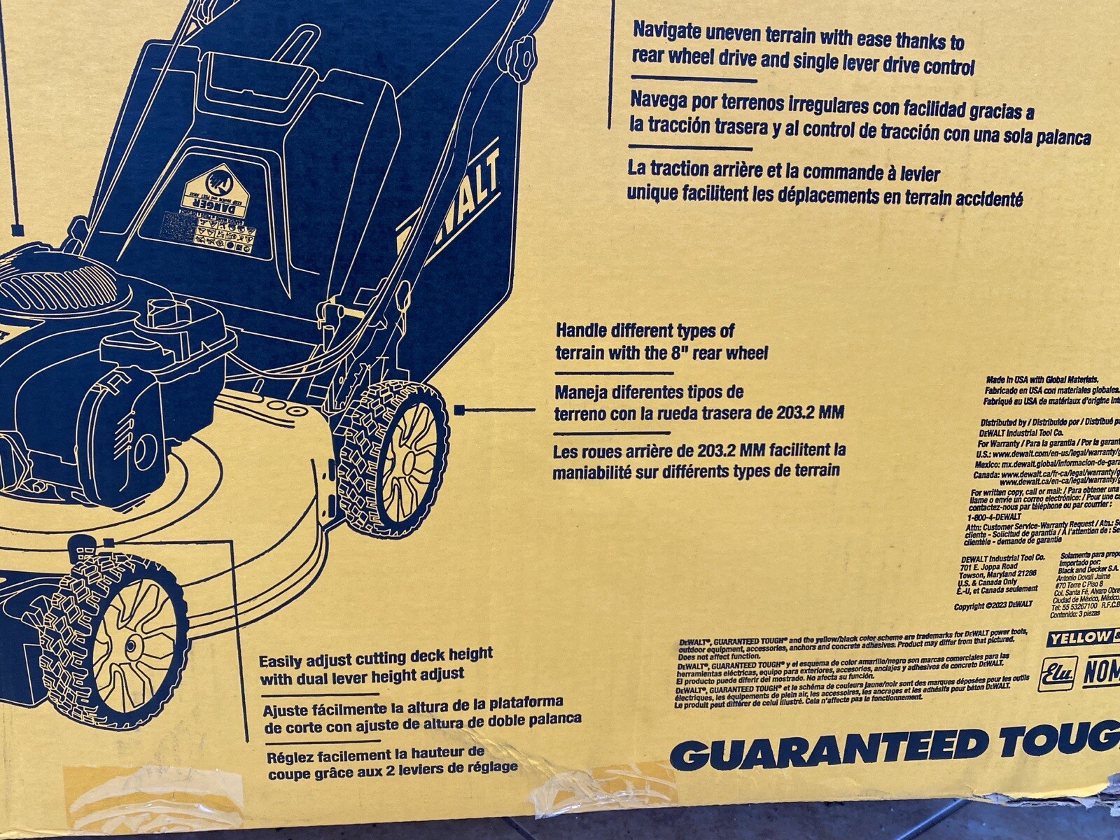 DEWALT 21" Gas Self Propelled Lawn Mower BRAND NEW LOCAL PICK UP eBay