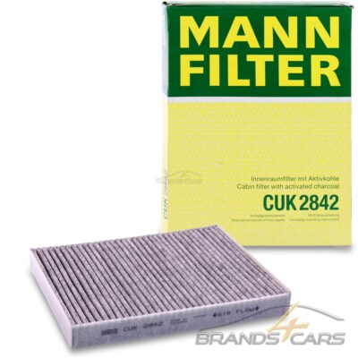 MANN-FILTER INNENRAUMFILTER AKTIVKOHLE FÜR VW AMAROK MULTIVAN T5 + T6