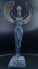 Rare Ancient Egyptian Antique Statue Isis Goddess Statue Underworld Pharaonic BC