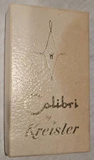 Vintage COLIBRI By KREISLER Original Box and Satin Bag (No Lighter) GERMANY