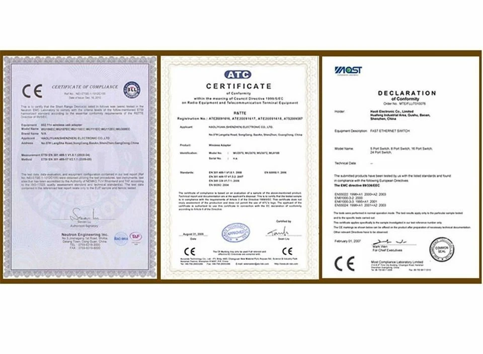 600Mbps Mini USB Wireless WiFi 802.11 ac/a/b/g/n LAN Internet Network Adapter - Image 4 of 4