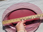 Corning Visions Cranberry Oval Serving Glass Platter  14" — photo 3