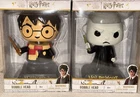 (2) Harry Potter & Lord Voldemort WIZARDING WORLD BobbleHeads In Boxes