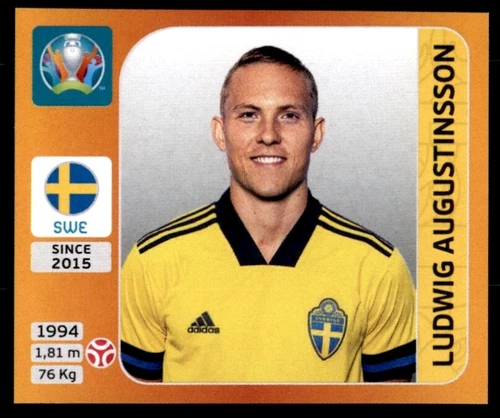 Panini Euro 2020 - Ludwig Augustinsson Sweden No. 548