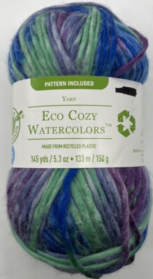 Loops & Threads Eco Cozy Watercolors ''Lakeshore'' 1 Skein #1357