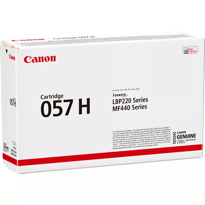 Original Canon 057H Tonerkartusche Schwarz 3010C002 i-SENSYS Cartridge OVP