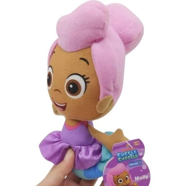 Boneca de Pelúcia Nickelodeon Bubble Guppies Bubble-Rina Molly 8" NOVA - Imagem 2 de 4