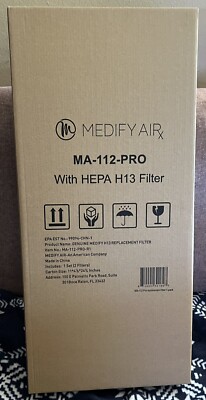 Medify Air MA-112 Pro Replacement H13 Filters NEW Sealed