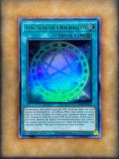 Yugioh The Seal of Orichalcos DLCS-EN137 Ultra Rare 1st Ed GREEN NM
