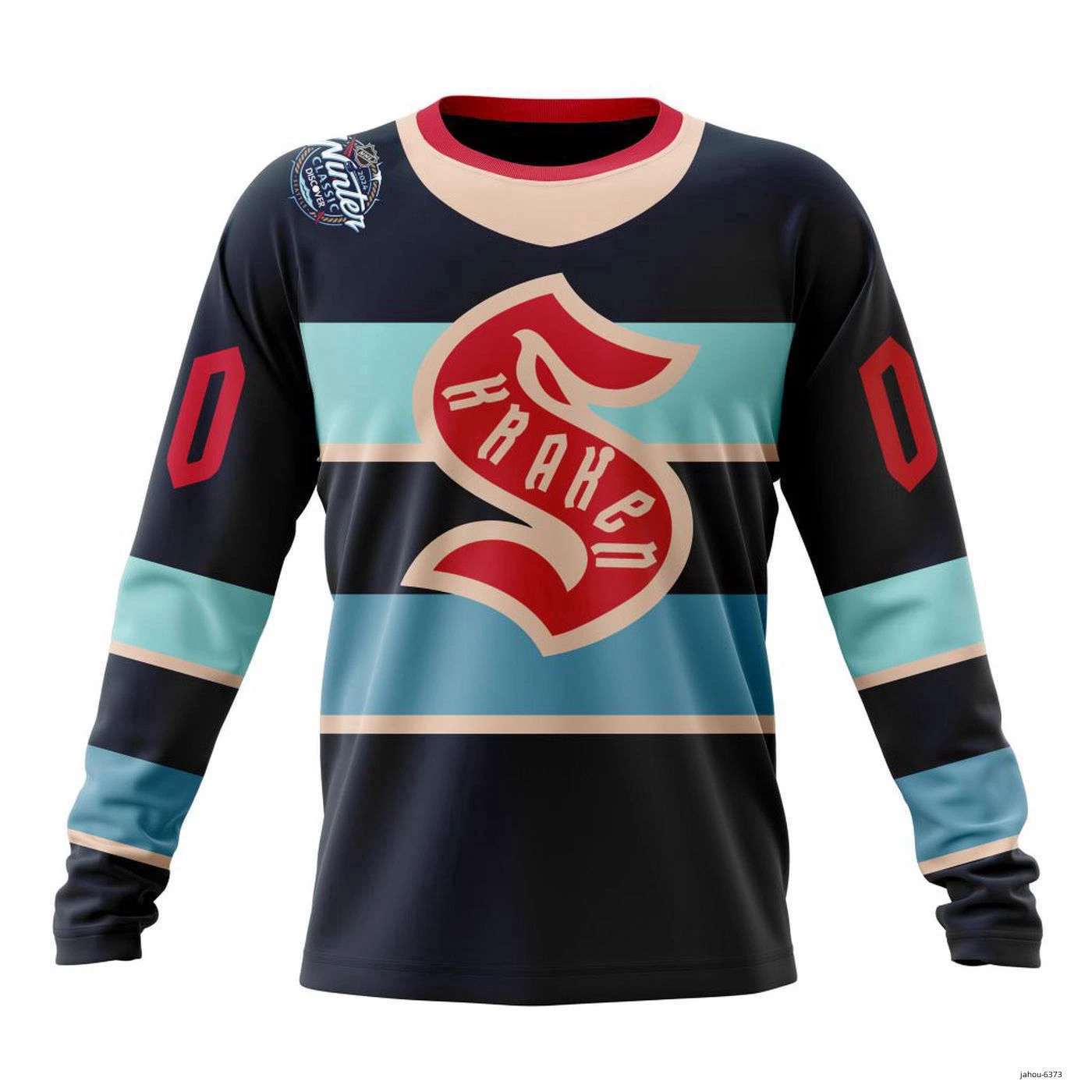 Seattle Kraken Winter Classic Design Concept