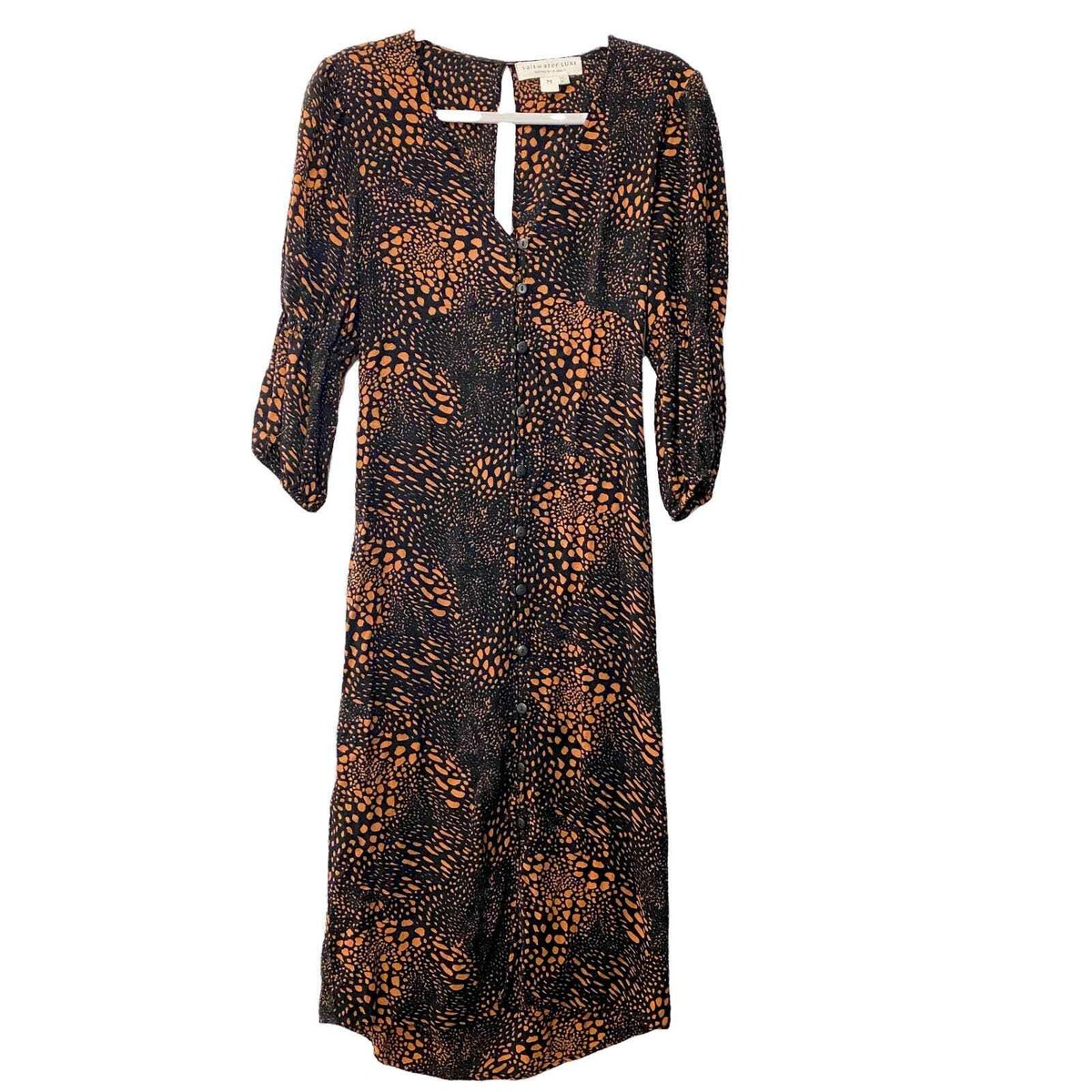 cut out abstract dress Black Abstract Butterfly Cut Out Maxi Dress