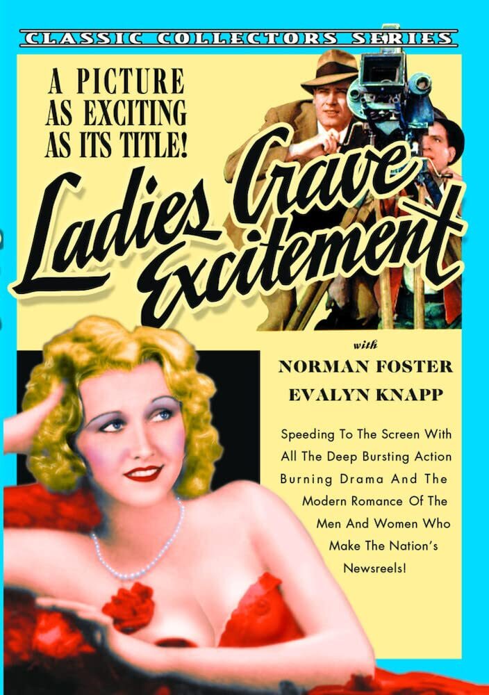 Ladies Crave Excitement (DVD) Evalyn Knapp Norman Foster