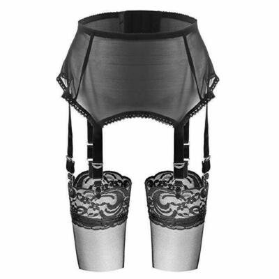 garter belt price Amazon.com: Women's High Waist Garter Belt Suspender Belt, 6 Straps  Adjustable Nylon Garter Belt with Metal Clips, Black (Black, Average Size)  : Clothing, Shoes & Jewelry main image 1