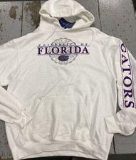 FLORIDA GATORS Adult HOODED SWEATSHIRT Champion Large Licensed NWT