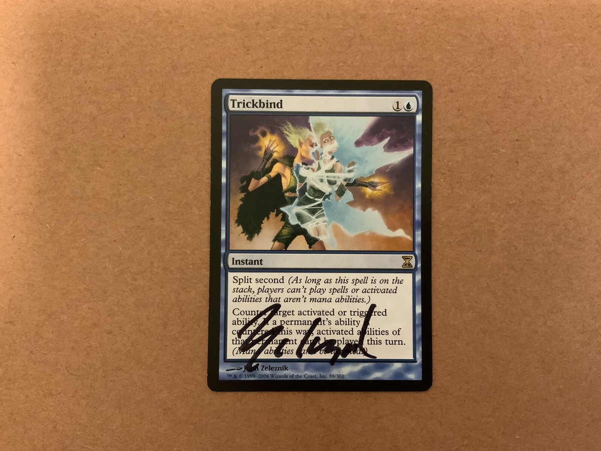 MTG Magic Trickbind Signed Artist Proof x1 TSP Time Spiral