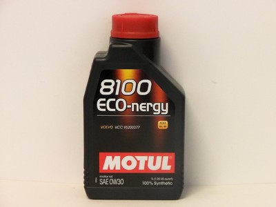  Motul 8100 eco-nergy 0W-30 1 Ltr A5/B5 Volvo VCC95200377 Land Rover