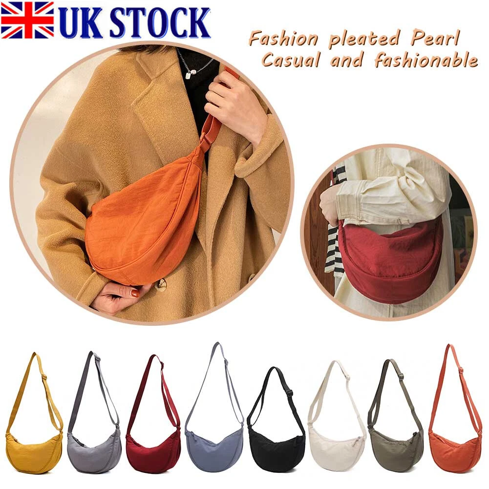 Commute Bag Adjustable Strap Dumpling Bags Fashion Portable Lightweight for Work