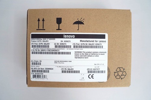 For IBM 81Y9670 81Y9671 300G 15K SAS 2.5 inch, server hard disk 00FN460 - Afbeelding 3 van 12