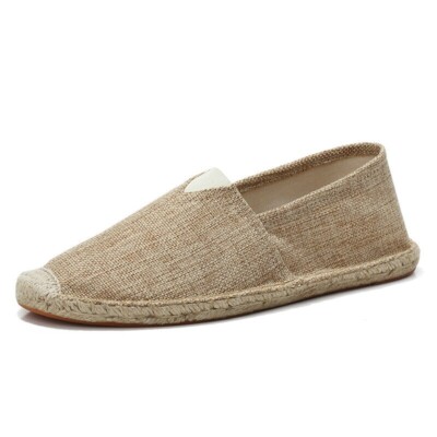 Mens Canvas Loafers Sneakers Slip On Fashion Breathable Casual Shoes Size:6-13