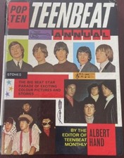 Pop Ten TeenBeat Annual 1966 Rolling Stones Beatles cover