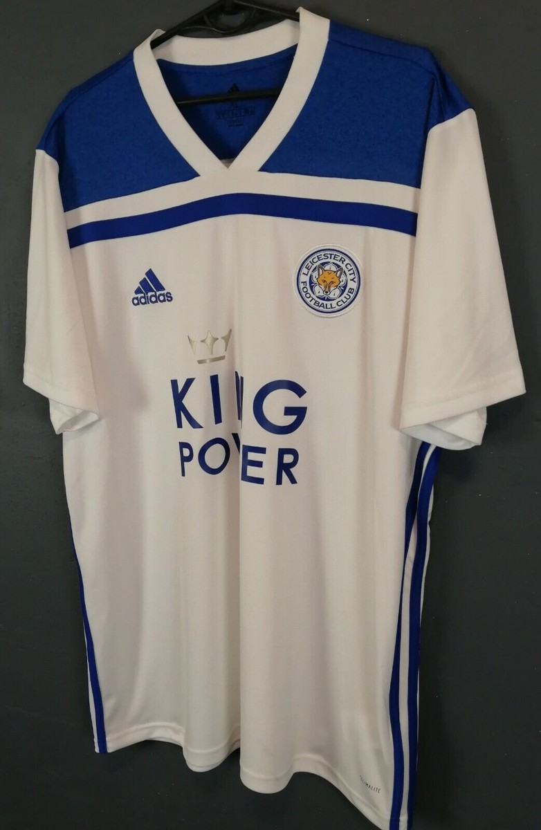 adidas Leicester City シャツ Lサイズ ADIDAS MEN FC LEICESTER CITY 2018/2019 AWAY FOOTBALL SOCCER