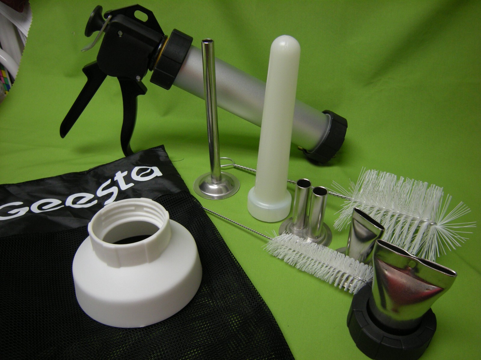 Geesta Jerky Gun for Ground Meat, Size 1.5 LB Beef Jerky Gun Kit