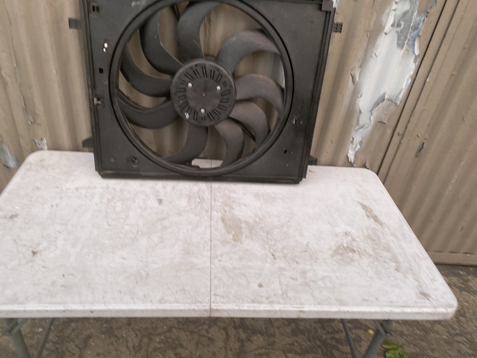 MASERATI GHIBLI QUATTROPORTE RADIATOR FAN 2014 2015 2016 2017 16478747 OEM