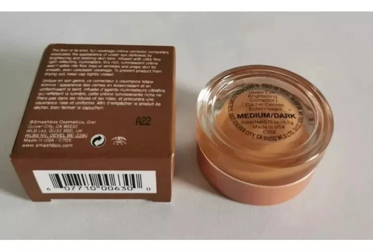 BECCA Smashbox Under Eye Brightening Corrector MEDIUM/DARK 4.5g New Full Size x1 - Image 2 of 4
