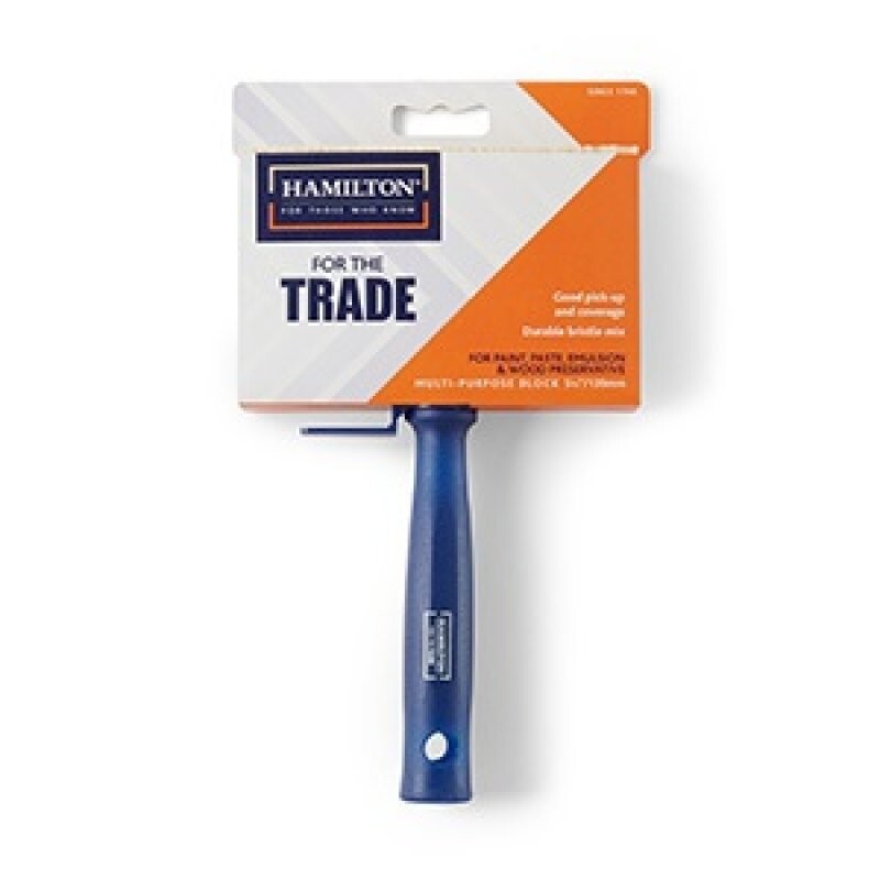 Hamilton For The Trade Block Brush Paint Emulsion Paste 5.5""/139mm INCL VAT