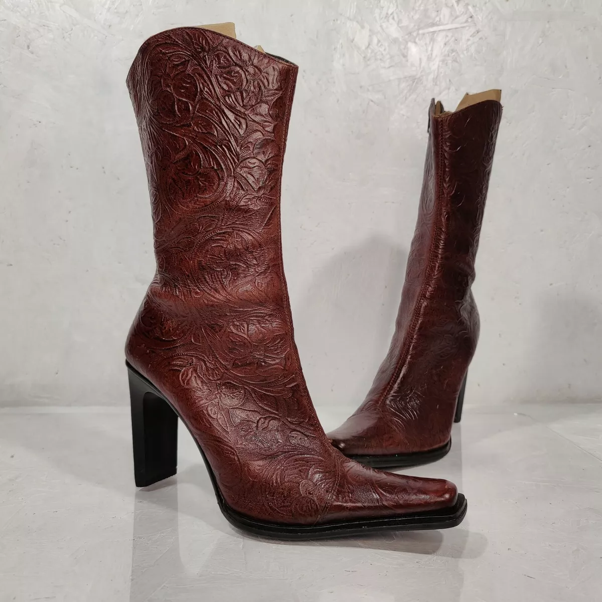 Steve Madden Sz 9.5 B Rocco Blood brown Leather | eBay